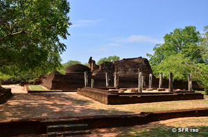Palast in Polonnaruwa