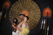 Brautpaar auf Sri Lanka