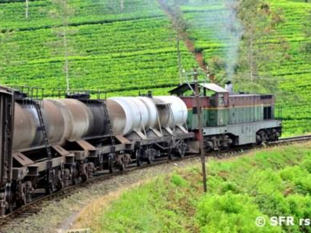 Zug nach Nuwara Eliya