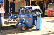 Mototaxi in Habarana, Sri Lanka