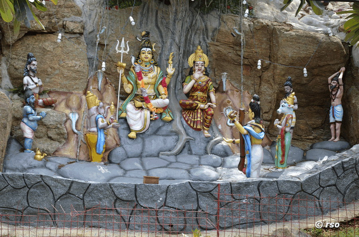 Figuren Hindutempel